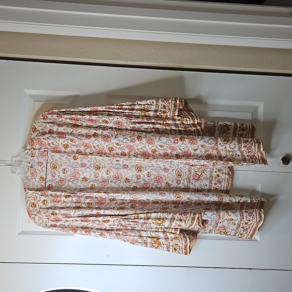 Umgee Open Front Tropical Floral Sz M/L - Picture 1 of 9